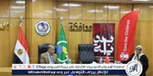 محافظ المنيا يلتقى وفد هيئة إنقاذ الطفولة الدولية لدعم التعاون المشترك