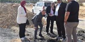 المهندسين تجري زيارة ميدانية لموقع حادث اشتعال خط الغاز بطريق الواحات