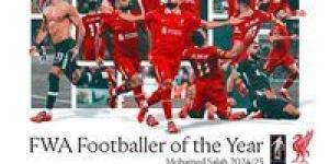 محمد صلاح يحصد جائزة لاعب الموسم في الدوري الإنجليزي الممتاز من رابطة كتّاب كرة القدم