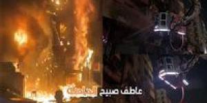 آخر تطورات حريق مصر الجديدة.. تشكيل لجنة هندسية وسرعة إزالة آثار الحادث عقب معاينة النيابة