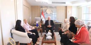 وزير التعليم العالي يبحث مع سفيرة الاتحاد الأوروبي تعزيز الشراكة