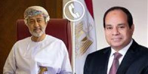 الرئيس السيسي يتلقى اتصالًا من سلطان عمان للتهنئة بعيد الأضحى المبارك