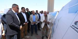 وزير الإسكان ومحافظ الإسكندرية يتفقدان مشروع إنشاء كوبرى 45 "محور السادات"