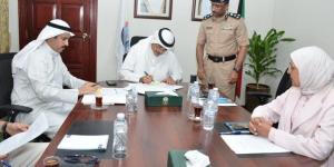محافظ الأحمدي يوقع على نموذج انضمام منطقة (الفنطاس) إلى شبكة المدن الصحية الإقليمية