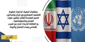الأمم المتحدة تطالب بتغليب صوت السلام والدبلوماسية.. و«الطاقة الذرية» تحذر من تسرب إشعاعي يهدد الإنسان والبيئة.. يونيسف: الأطفال يدفعون ثمنا غاليا للعنف