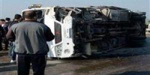 ننشر أسماء ضحايا حادث انقـ ـلاب ميكروباص على الطريق الصحراوي بالبحيرة