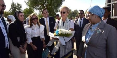 لزيارة مستشفيات بأسوان.. الرعاية الصحية تستقبل سفيرة الاتحاد الأوروبي ورئيس المجلس القومي للمرأة