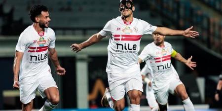 الزمالك يتقدم على البنك الأهلي في الشوط الأول