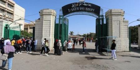 إحالة 14 من أعضاء هيئة التدريس في جامعة الزقازيق إلى مجلس التأديب