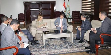 وزير الزراعة يبحث مع اليونسكو وممثل الفاو تطوير المتحف الزراعي وحديقة الأسماك