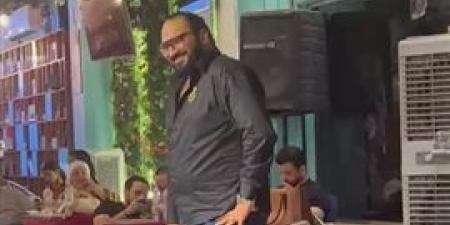 السوبر ستار محمد حسن يبدع في حفل وردة الشيخ زايد