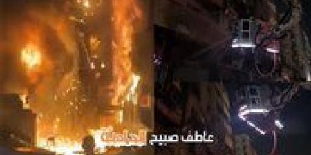 آخر تطورات حريق مصر الجديدة.. تشكيل لجنة هندسية وسرعة إزالة آثار الحادث عقب معاينة النيابة