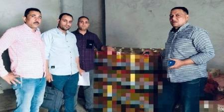 ضبط طن سمن مجهول المصدر و 640 عبوة مواد غذائية منتهية الصلاحية بدمنهور