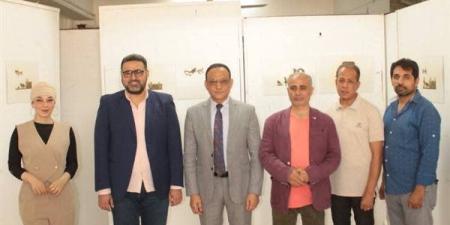 "الفنون الجميلة" بأسيوط تنظم معرضاً حول "التكنولوجيا الرقمية وتاثيرها على الرسوم القصصية للأطفال المكفوفين"