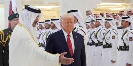 هذا ما قاله أمير قطر وترامب خلال زيارة الرئيس الأمريكي للدوحة