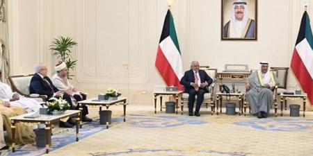 د. الخشت يشارك في لقاء ولي عهد الكويت مع وفد المنظمة الإسلامية للعلوم الطبية