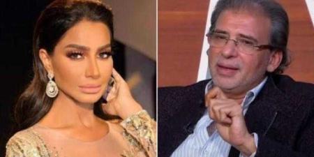 مكالمة مسربة..بسمة وهبة تتهم خالد يوسف بالتهديد وتحريض زوجته ضدها