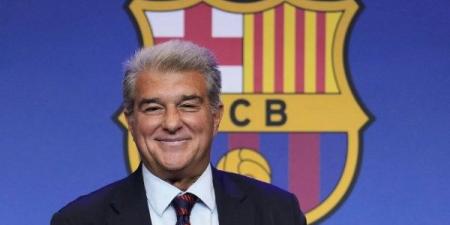 لابورتا يزف خبر سار لجماهير برشلونة بعد التتويج بالدوري
