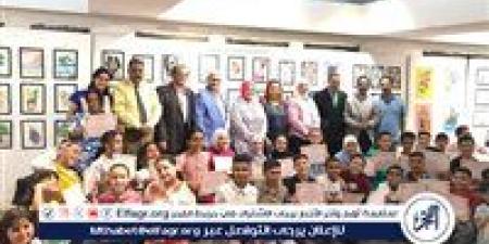 "فن وإبداع".. معرض فني نتاج ورش قصور الثقافة بالمنيا