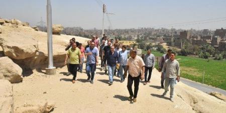 محافظ أسيوط يتفقد مقبرة "جفاي – حابي الأول" ضمن خطة تطوير المواقع الأثرية