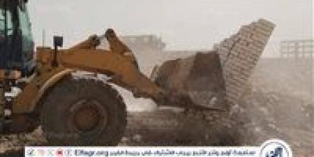 إزالة 850 حالة تعدٍ على الأراضي الزراعية وأملاك الدولة والبناء المخالف