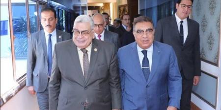 وضع حجر الأساس لمُجمع محاكم مجلس الدولة الجديد بالدقهلية