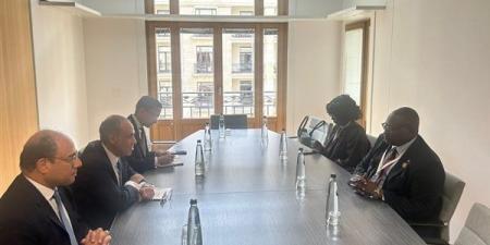 وزير الخارجية يلتقى نظيره بزامبيا على هامش الاجتماع الوزاري الإفريقى الأوروبى