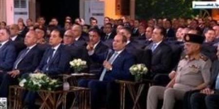 الرئيس السيسى: تحديات كثيرة تواجه الدولة لإضافة أراض زراعية جديدة