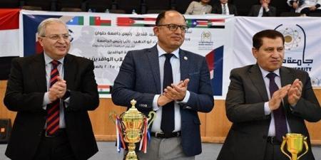 جامعة حلوان تطلق أول مهرجان رياضي يجمع طلابها الوافدين