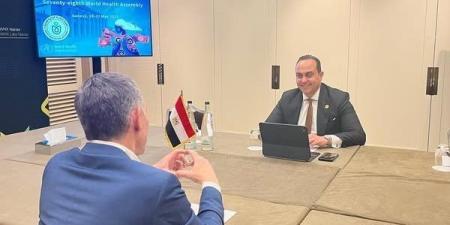 رئيس الرعاية الصحية يبحث سبل الاستفادة من التجربة السويسرية داخل مستشفيات جامعة جنيف