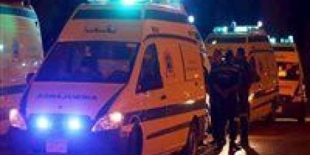 إصابة 7 أشخاص إثر انقلاب سيارة ميكروباص في طريق الإسماعيلية الصحراوي