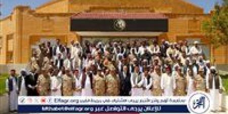 المتحدث العسكرى: المنطقة الغربية العسكرية تنظم لقاء مع شيوخ وعواقل محافظة مطروح‎