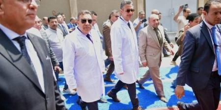 وزير التموين ومحافظ الدقهلية يتابعان منظومة السلع الغذائية والتموينية