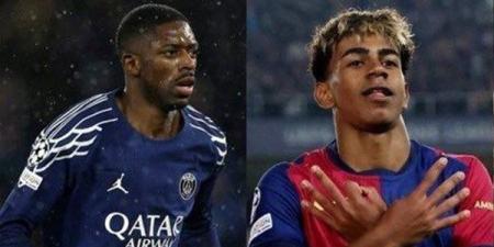 ديشامب يكشف عن ترشيحاته للكرة الذهبية بين ديمبلي ويامال