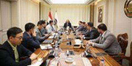 وزير قطاع الأعمال يبحث مع شركة كورية فرص التعاون بقطاع الغزل والنسيج