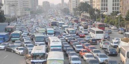 تعرف على تفاصيل الحالة المرورية في شوارع وميادين القاهرة والجيزة