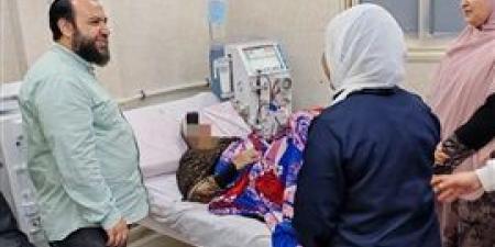 المرور علي 11 وحدة غسيل كلوي بمستشفيات كفر الشيخ خلال العيد للتأكد من جودة الخدمات المقدمة