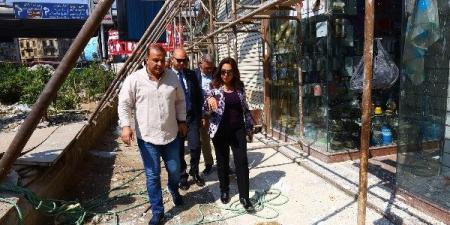 بتكلفة 38 مليون جنيه.. وزيرة التنمية المحلية تتفقد المرحلة الأولى من تطوير سوق العتبة بالموسكي