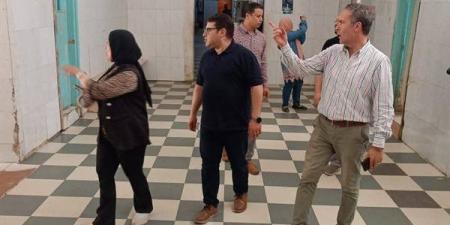 متابعة ميدانية لخطة تطوير مستشفى تلا بتكليف من وكيل صحة المنوفية