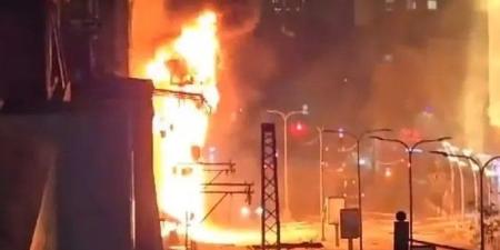 تل أبيب تحترق.. صواريخ إيرانية تضرب قلب إسرائيل (فيديو)