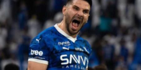 صدمة.. مدة غياب ميتروفيتش عن الهلال السعودي