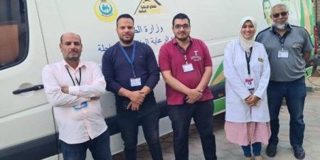 الكشف على 749 مواطنًا خلال قافلة طبية بقرية كوم أبو إسماعيل في ابوحمص