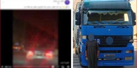 سائق سيارة نقل أسطوانات غاز يعرض حياة المواطنين للخطر.. والأمن يضبطه