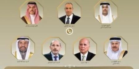 وزير الخارجية يجرى اتصالات مع نظرائه فى قطر والسعودية والبحرين والكويت والعراق والأردن