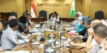 نائب محافظ الجيزة تعقد اجتماعًا موسعًا لمتابعة آليات تنفيذ برنامج التنمية الحضرية