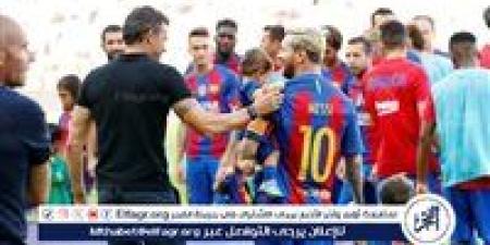 ميسي يواجه إنريكي مجددًا بعد توترات سابقة في برشلونة