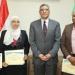 محافظ الجيزة يكرّم رئيس مركز الصف ورئيسة ووكيل لجنة التصالح تقديرًا لجهودهم في إنجاز الملف
