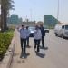 نائب محافظ الجيزة تتفقد موقع حادث اصطدام سيارة نقل بالجزيرة الوسطى بطريق مصر – إسكندرية الصحراوي
