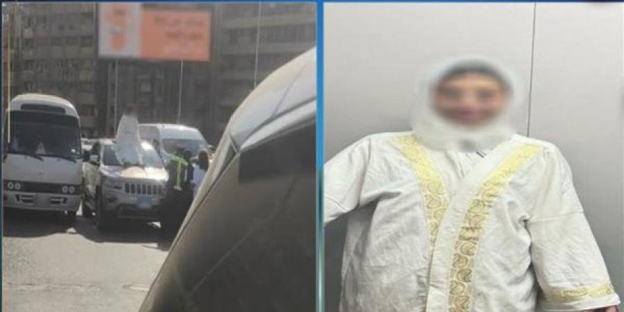 فتاة تثير الجدل بفيديو صادم وهي تعتلي سيارة أعلى كوبري أكتوبر.. والداخلية تكشف التفاصيل