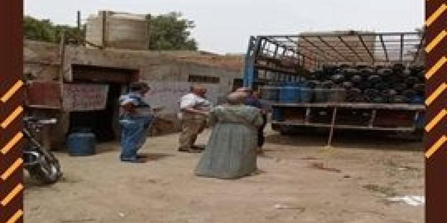 محافظة الجيزة تضبط مخالفات بـ١٢ مستودع بوتاجاز بالمراكز